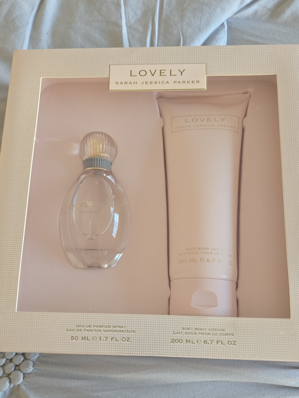 Lovely by - Pink Fragrance & Body Lotion Gift Set